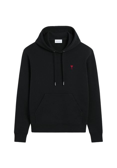 felpa adc uomo nera AMI PARIS | BFUSW235.730001